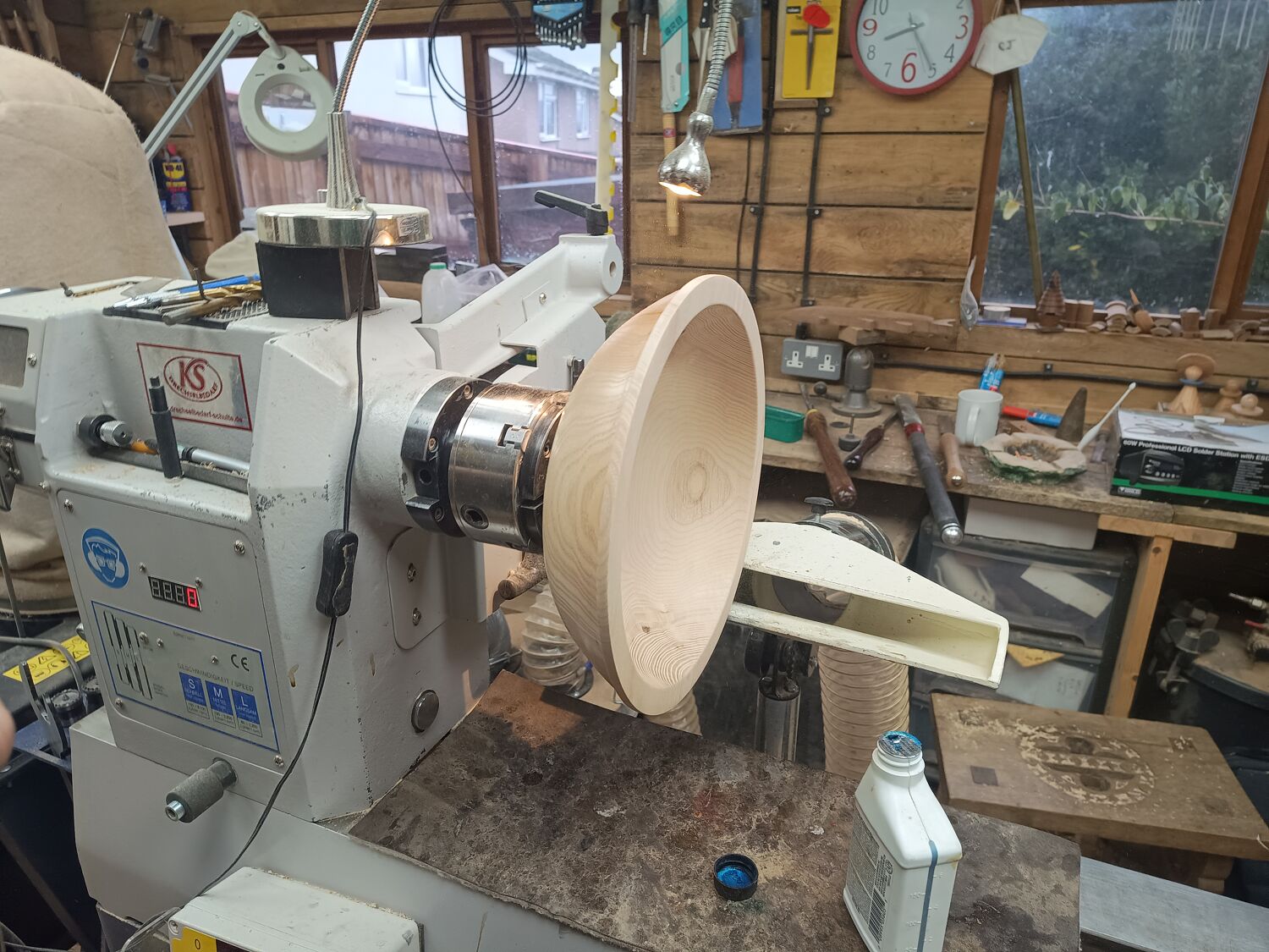 Vibrant ceramic bowl with intricate patterns